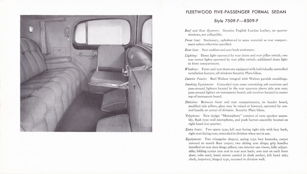 1937 Cadillac Fleetwood Portfolio Page 39